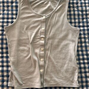 Everlane light blue Women's Tank Top